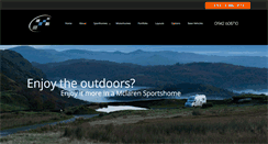 Desktop Screenshot of mclarensportshomes.co.uk
